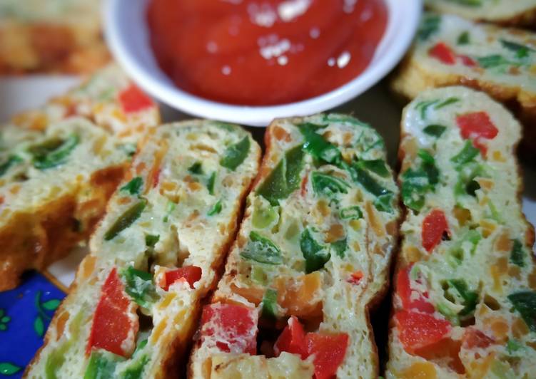 Telur dadar Korea (Gyeran Mari)