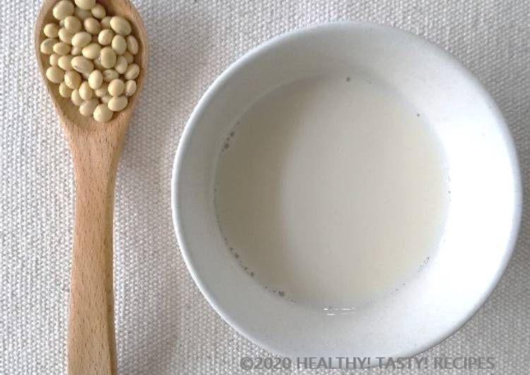 Simple Way to Prepare Quick Soya milk