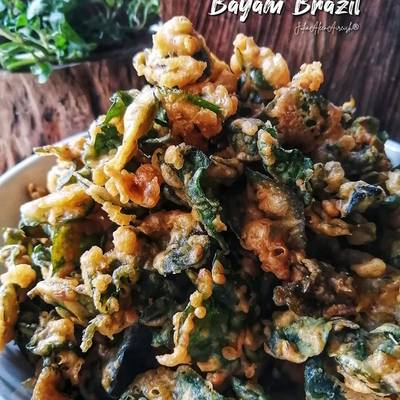 Resipi Kerepek Pedas Bayam Brazil Oleh Julia Aleen Aireish Cookpad