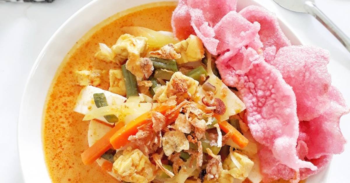 Resep Lontong Sayur Betawi Oleh Merie Prayatna Mazrial Cookpad