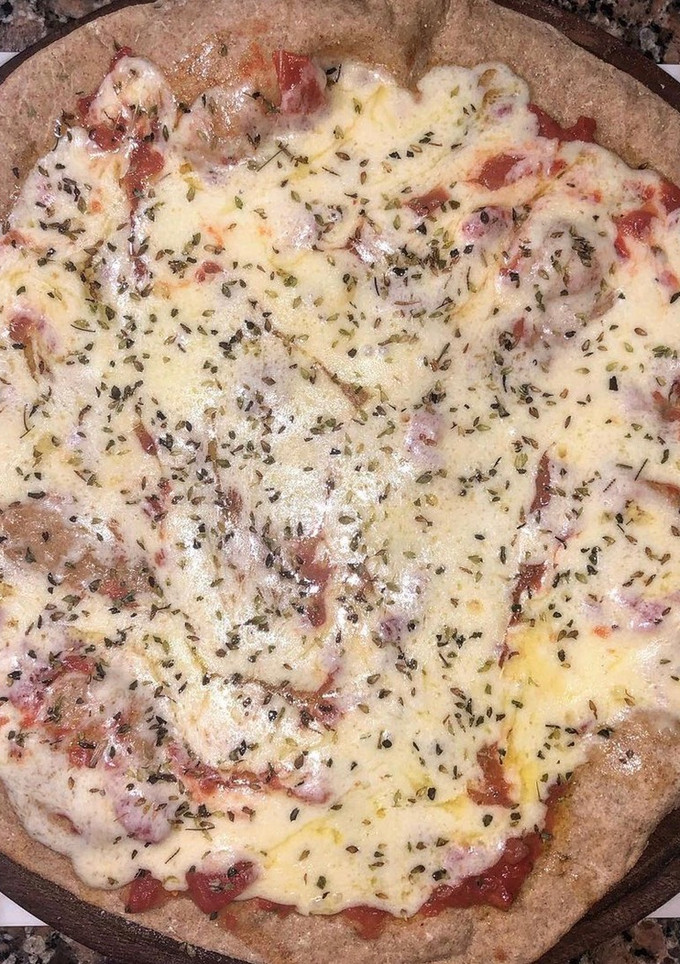 Una foto de Pizza saludable