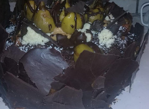 Una foto de Torta Brownie al chocolate, whisky e higos!!!!🍫🍫