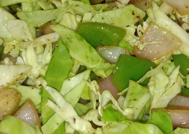 Easiest Way to Prepare Tasty Vegetable Salad