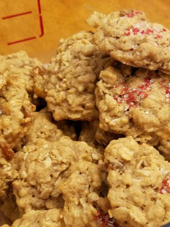 A picture of Oatmeal Raisin Cookies.