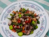 Tumis Baby Cumi Cabe Ijo