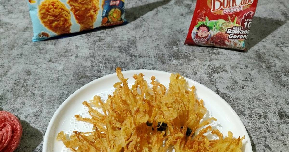 Resep Jamur Enoki Nori Crispy Oleh Desi Cookpad