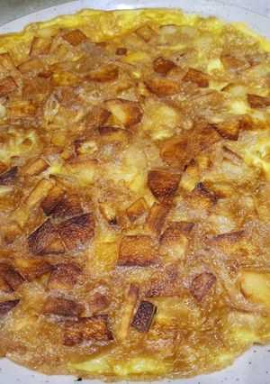 A picture of Mom's Potato Frittata.