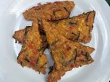 Tempe goreng pedas daun jeruk