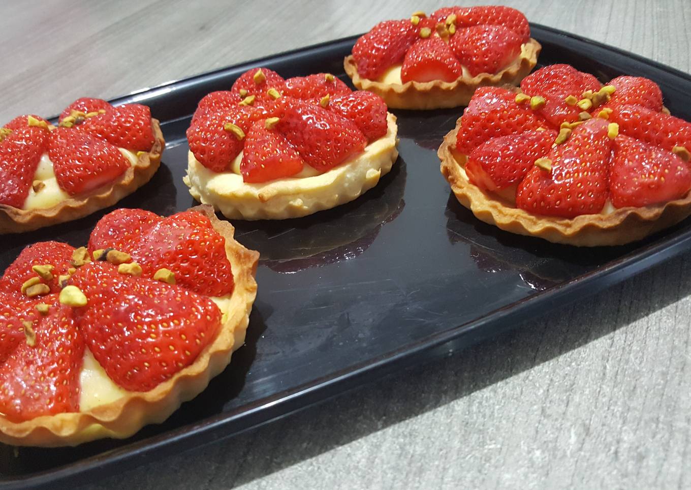 Tartelettes aux fraises