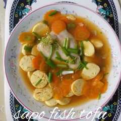 Sapo fish & tofu-レシピのメイン写真