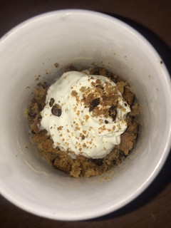 Una foto de Mug cake de vainilla