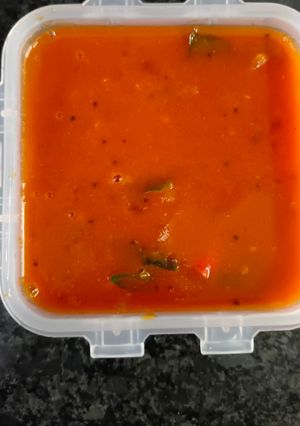 A picture of Quick tomato dip.