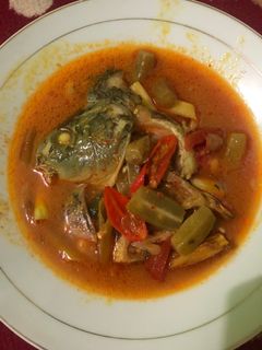 Foto resep Sayur pedas asam kepala ikan mas