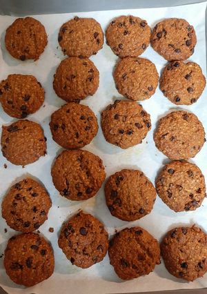Φωτογραφία της συνταγής Cookies με βρώμη εμπλουτισμένα