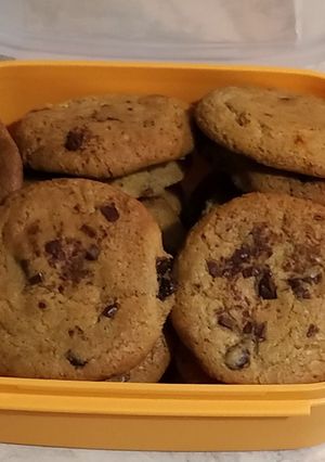 Φωτογραφία της συνταγής Cookies με chips σοκολάτας. Τα καλύτερα που έχω φτιάξει!