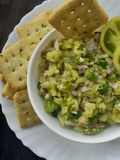 ग्रीन सालसा (Green salsa recipe in hindi) रेसिपी मुख्य फोटो