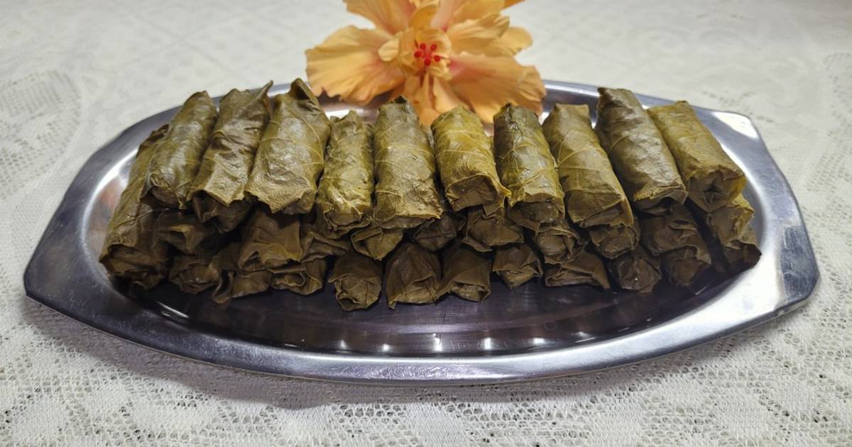Niño envueltos en hoja de parra 11 recetas caseras Cookpad