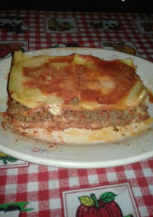 Una foto de Lasaña rellena !!