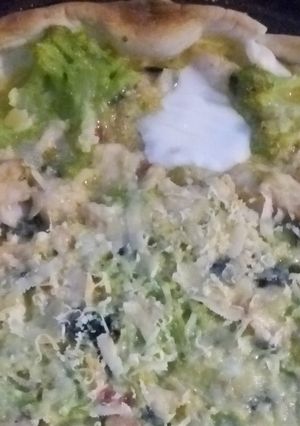 Una foto de 🍗Tarta de Pollo y Brócoli 🥦