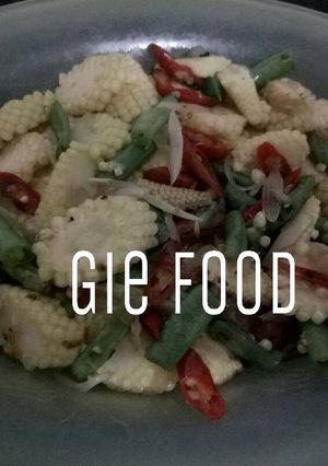 Foto resep Tumis jagung putren dan buncis