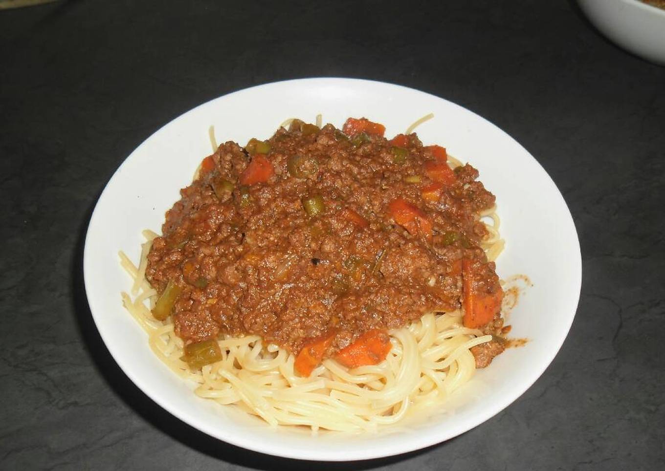 Spaghetti and Mince