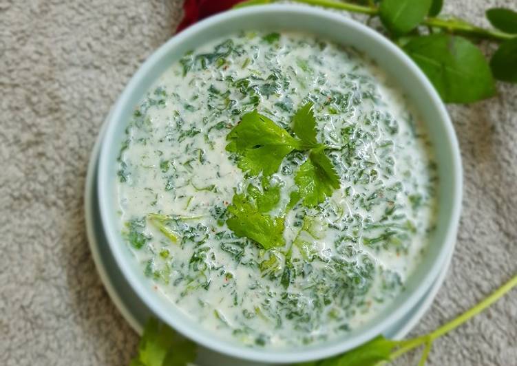 Simple Way to Make Ultimate Spinach Raita