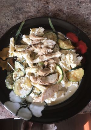 A picture of Zucchini Ricotta Pasta.