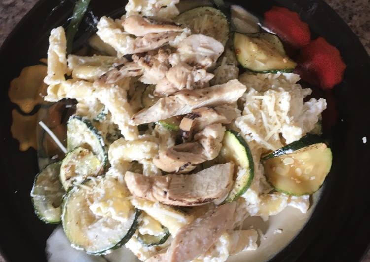 Recipe of Tasty Zucchini Ricotta Pasta