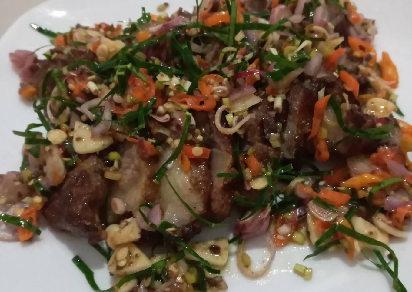 Sei sapi sambal matah