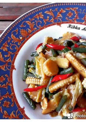 Foto resep Tumis Jagung Muda mudah sedap NO Langu No MSG