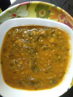 चने की दाल पालक की सब्जी (Chana ki dal palak ki sabji recipe in hindi) रेसिपी मुख्य फोटो