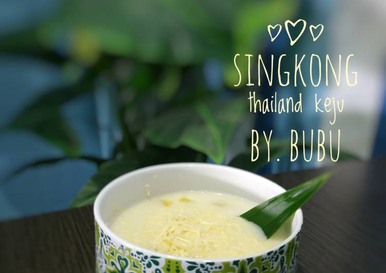Singkong thailand keju by. Bubu