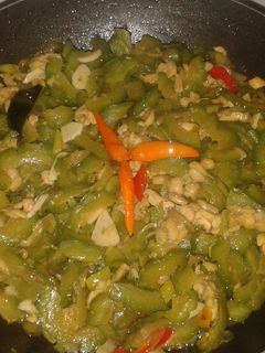 Foto resep Orak arik pare dan tempe