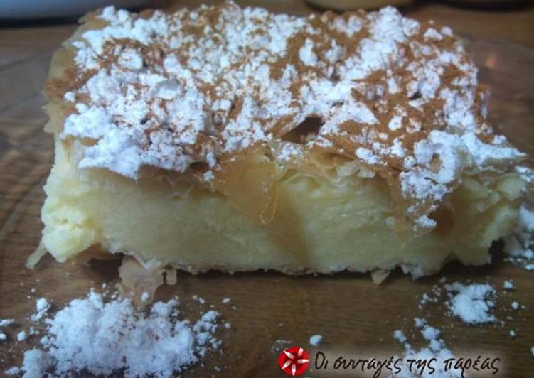 Easiest Way to Make Perfect Bougatsa with custard