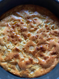 Une photo de Gâteau yaourt au pomme