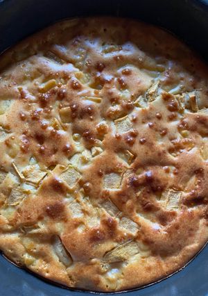 Une photo de Gâteau yaourt au pomme