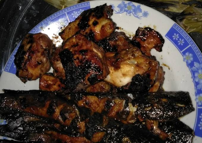 Lele bakar bumbu kecap