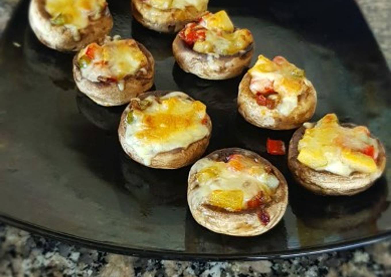 Champiñones agridulces