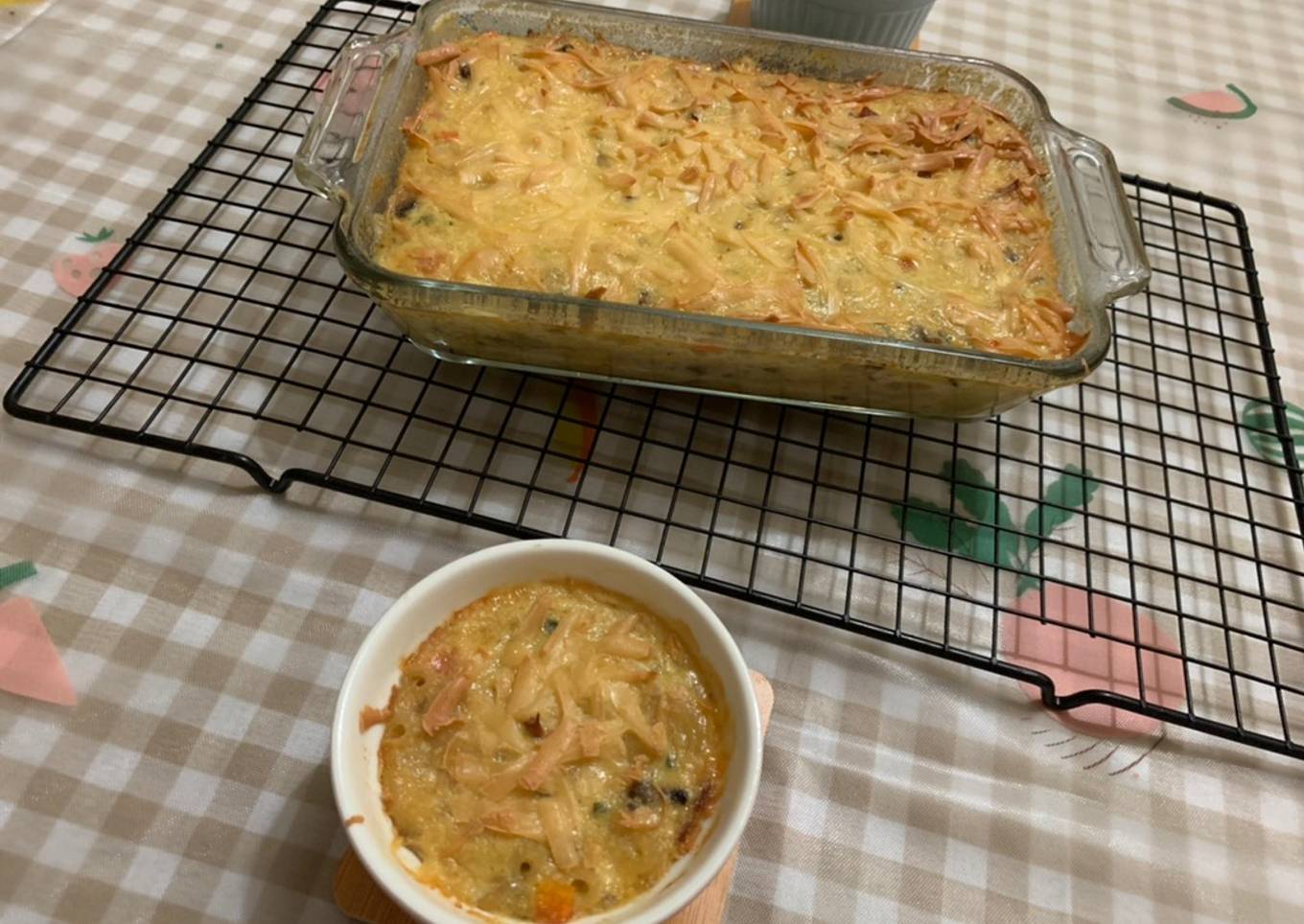 Macaroni schotel lembut gurih