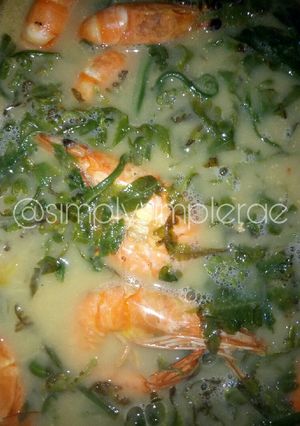 Foto resep Masak Lemak Cili Padi Sayur Pakis dengan Udang