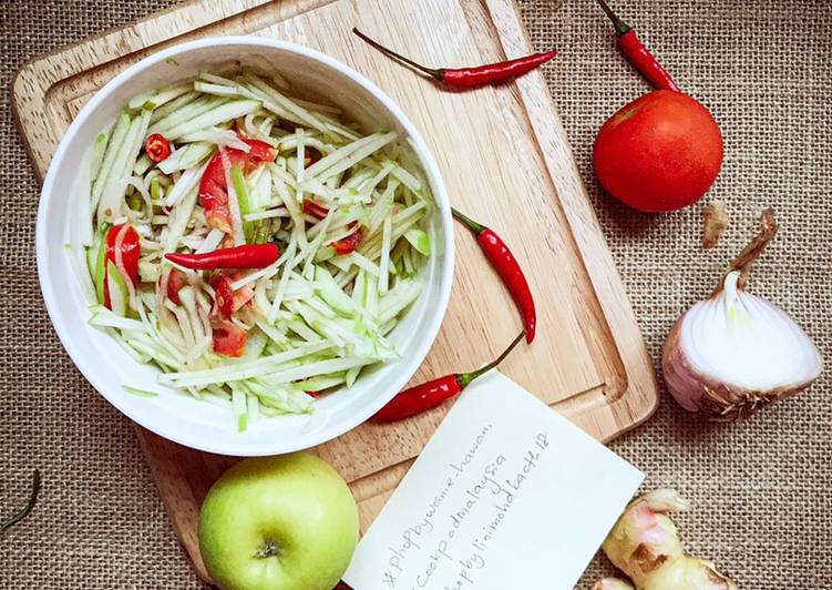 Kerabu Apple Hijau