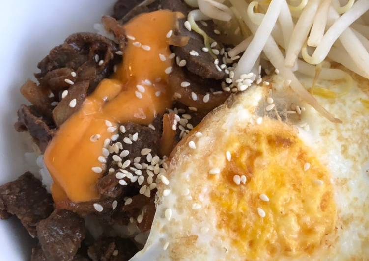 Korean Beef Rice Bowl