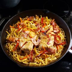 A picture of Chicken Riesling.