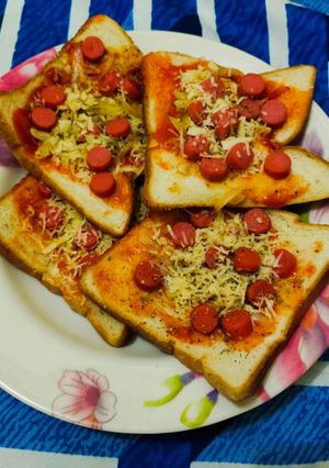 Foto resep Pizza Roti Tawar Teflon