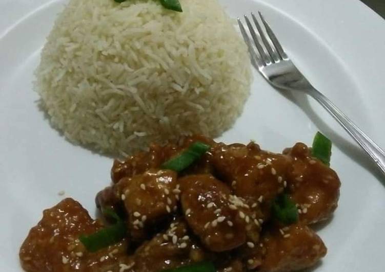 Chinese Sesame Honey Chicken