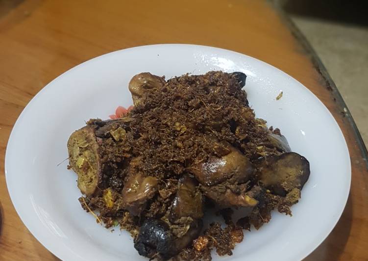 Ati Ampela Goreng Lengkuas