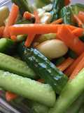 Garlic Marinated Cucumbers