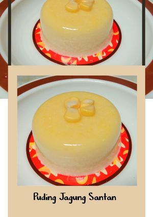 Foto resep Puding jagung santan | snack mpasi 6month