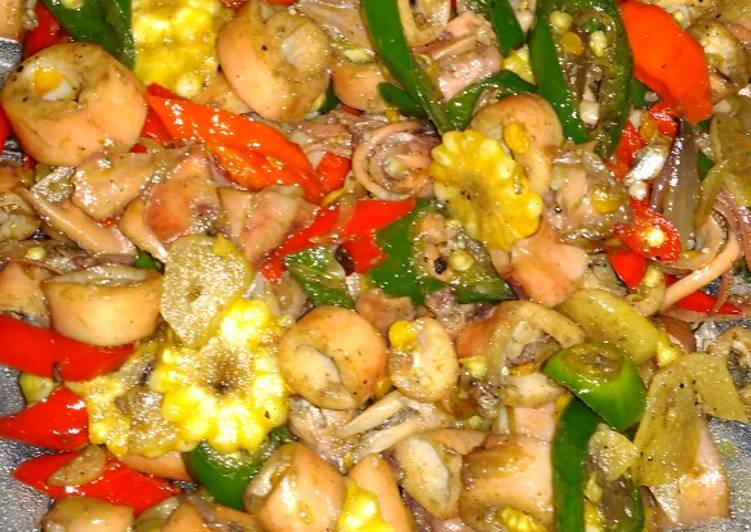  Resep Oseng cumi asin pedas menu simple saur oleh Mufie Cookpad