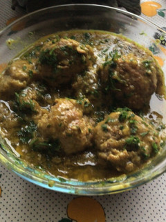Una foto de Albóndigas al curry